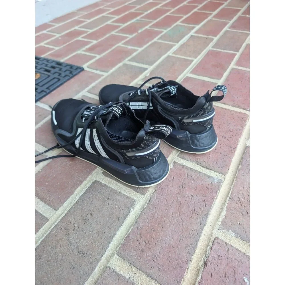 Adidas NMD_V3 3 Stripe Life Black Sneakers Men's Size 11.5 FZ5964